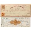 Image 1 : Two Different W.S. Hobart Sapphire Mill Checks (incl. possible embezzlement)