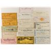 Image 1 : Virginia City Documents (Billheads, Checks, Receipts)