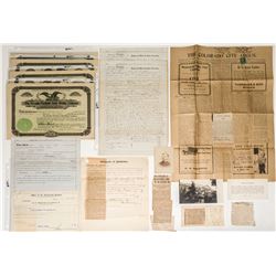 Nevada Portland Gold Mining Co. Documents