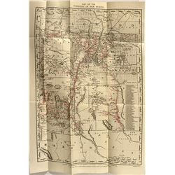 1900 Map of Territory of New Mexico w/ Mining Districts