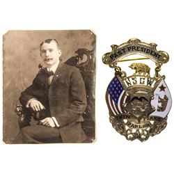 Gold NSGW President Badge