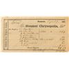 Image 1 : Steamer Chrysopolis Freight Bill