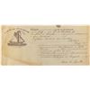 Image 1 : Lewis Pierce 1865 steamer receipt