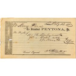 Steamboat Peyton delivering Barley and Oats