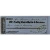 Image 1 : McNulty Carothers & Co. Banking House Check
