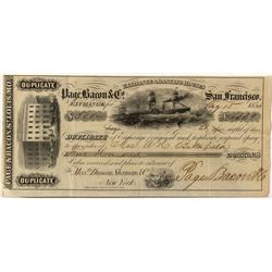 Gold Rush-era Page, Bacon & Co. Exchange