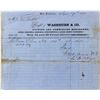 Image 1 : Washburn & Co. billhead