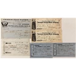 Gold Rush-era Billheads and Receipts