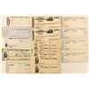 Image 1 : Nice group of unused Gold Rush documents