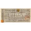 Image 1 : Wells Fargo First of Exchange, 1869, to Adams Express