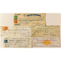 Virginia City Wells Fargo Check Collection