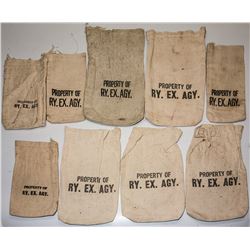 Railway Express Coin Bags, Group 2