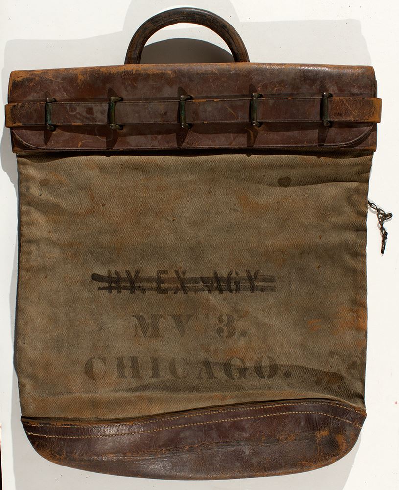 Railway Express Agency Locking Mail Bag - Holabird Western Americana ...