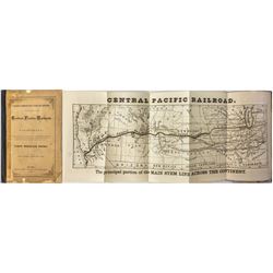 Central Pacific Railroad of California Report
