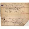 Image 1 : Sante Fe Pacific Railroad receipt