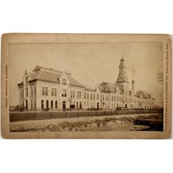 125 year old photo of the Denver Railroad Station