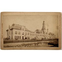 125 year old photo of the Denver Railroad Station