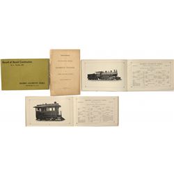 Two locomotive related booklets