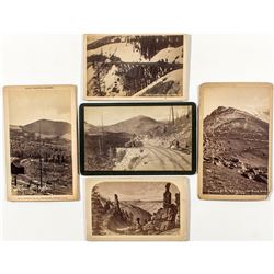 Five Colorado Railroad historic photographs