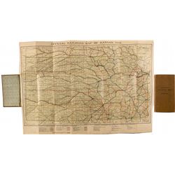 "Official Railroad Map of Kansas"