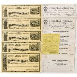 Virginia & Truckee Railroad Ephemera