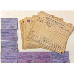 Santa Fe Railroad Ephemera