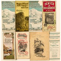 Denver & Rio Grande Group of Pamphlets