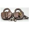 Image 1 : Two Southern Pacific Locks with keys
