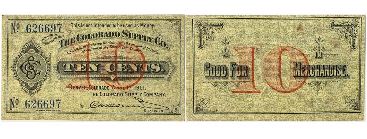 Colorado Supply Co. Scrip