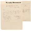 Image 1 : Carson City Mint Letter Re: Comstock Deposit