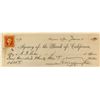Image 1 : Yerington check to H.F. Rice, CC Mint Superintendent
