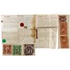 Image 1 : Three Nevada Revenue Stamp Documents (Douglas, Lander, and Ormsby Counties)