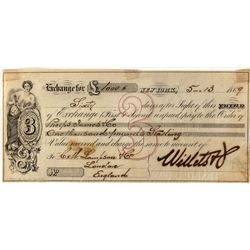 Rare 3rd of Exchange