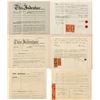 Image 1 : Three Railroad Documents w/ Revenue Stamps