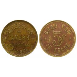 Cheechako Tavern Token