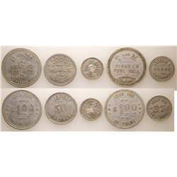 Five Ketchikan Tokens