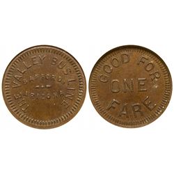 Valley Bus Line Token