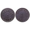 Image 1 : Previously Unknown Saloon token, Fremont House (#1), Fremont,
