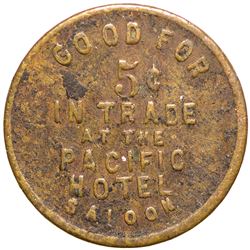 Pacific Hotel Saloon Token