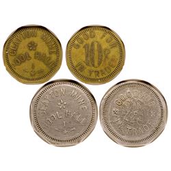 Clayton Mine Pool Hall Tokens