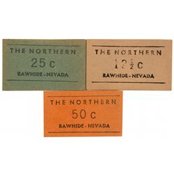 The Northern from Rawhide 'paper tokens'