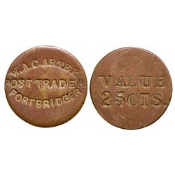 W. A. Carter Post Trader Token