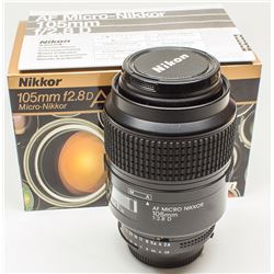 Nikkor 105mm Micro f 2.8D AF