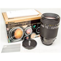 Nikkor 70-210mm Macro f 4 - f 5.6 AF