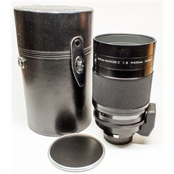 Reflex Nikkor-C 500mm f 8 Manual Lens with Case