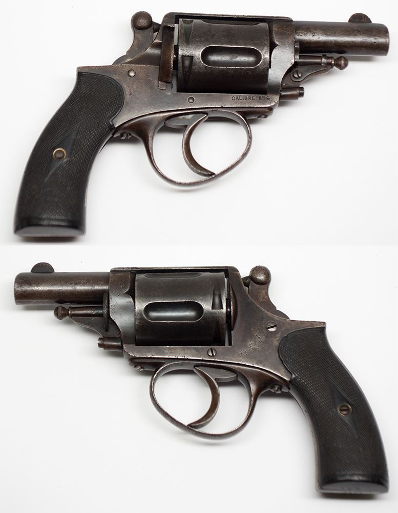 5 Shot Double-Action Antique Pocket Revolver