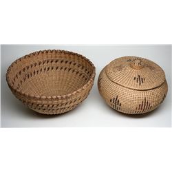 Two Washoe Baskets