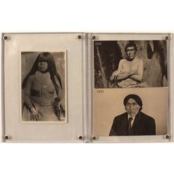 Three Native American Postcards