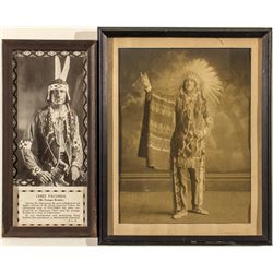 Two Photos of "Chief Paconda"