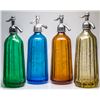 Image 1 : Four Different Color Seltzer Bottles